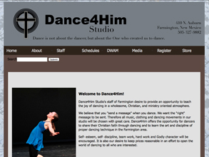 Dance4Him Website