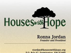 Houses with Hope Business Card