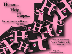 Cancer Benefit Poster created in Illustrator